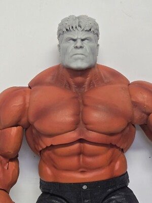 3d Print MOVIE ANGRY THUNDERBOLT  RED GUY NORMAL Head  SELECT  1:12 Legends