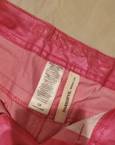 GUESS FASHION PINK GIRLS PANTS - Picture 9 of 9