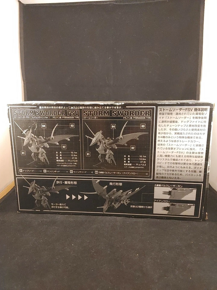 ZOIDS Storm Sworder FSV Takara TOMY NEW - Imagem 2 de 4