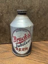 Bricks Jubilee Beer Cone Top Can-has The Lid-dents In Can-Cincinnati Beer