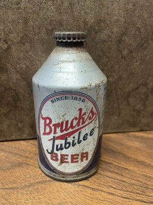 Bricks Jubilee Beer Cone Top Can-has The Lid-dents In Can-Cincinnati Beer