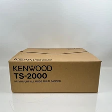 KENWOOD TS-2000 100W HF/VHF/UHF Multi Bander Transceiver Tested w/ Original Box
