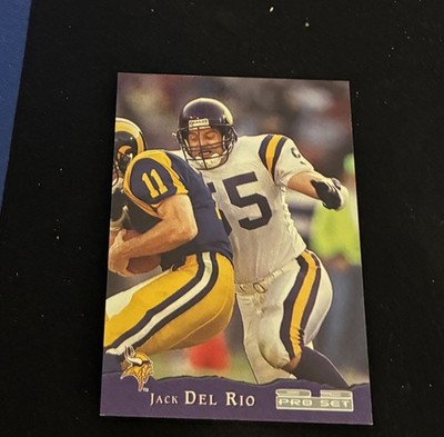 Jack Del Rio Minnesota Vikings 1993 Pro Set #258