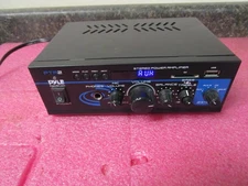 Pyle Pro PTA2 Power Amplifier 2-Channel 2x40W with USB and SD Slots