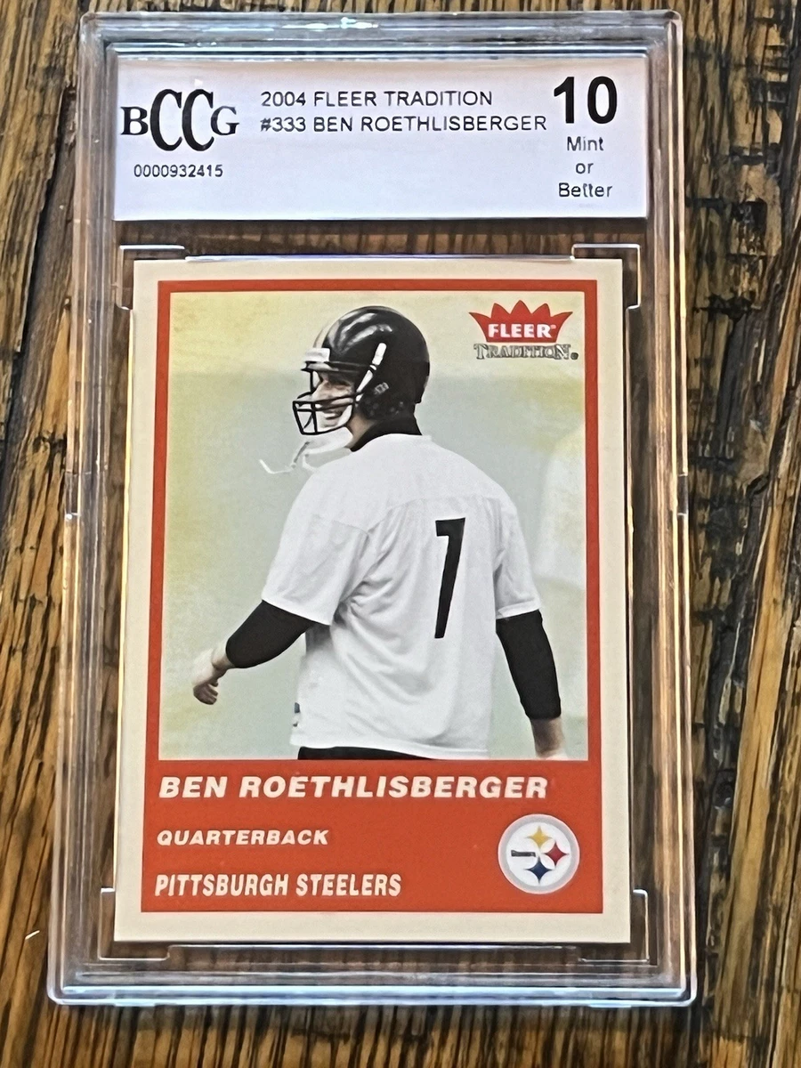 Fleer Ben Roethlisberger Football Rookie Sports Trading Cards 