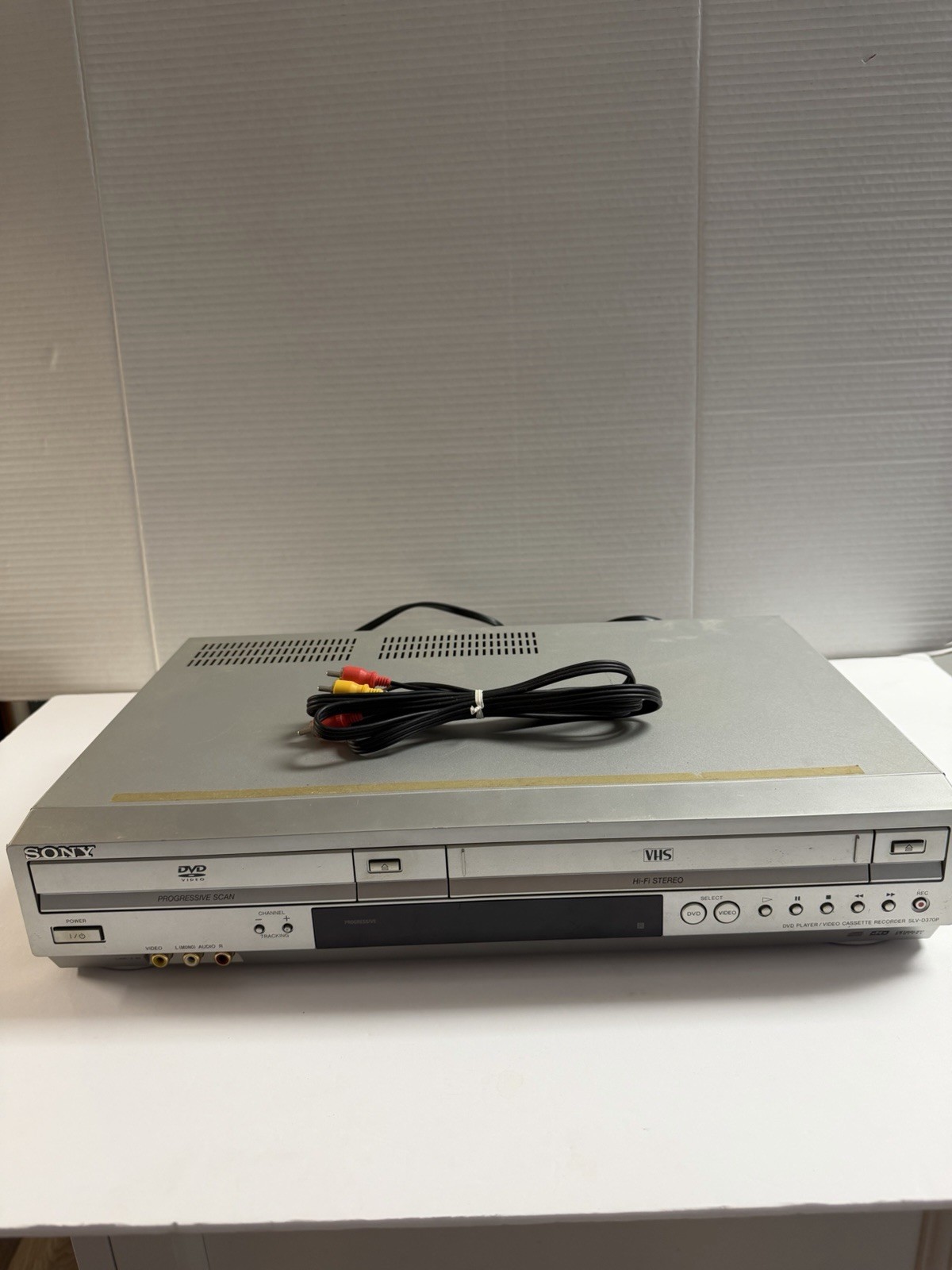 Sony SLV-D370P DVD VCR Combo Player Hi-Fi Stereo VHS Recorde