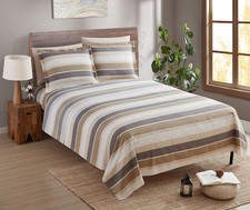 Bed Sheet Set with Extra Set Pillowcases, Premier 1800 Collection, Wrinkle, Fade