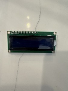 Lot of Two; 16x2 IIC LCD Display Module with I2C Interface