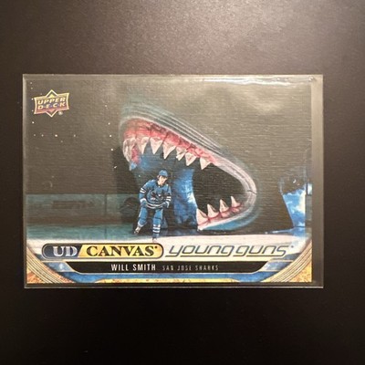 Will Smith 2024-25 Upper Deck UD Canvas Young Guns Rookie #C212 San Jose Sharks