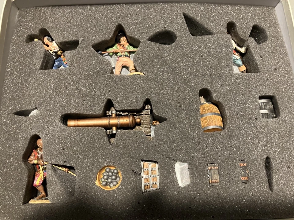 Conte Collectibles 54 мм металл #PIR023 Поместите один через ее лук (Pirate Gun Crew 2) - Изображение 2 из 2