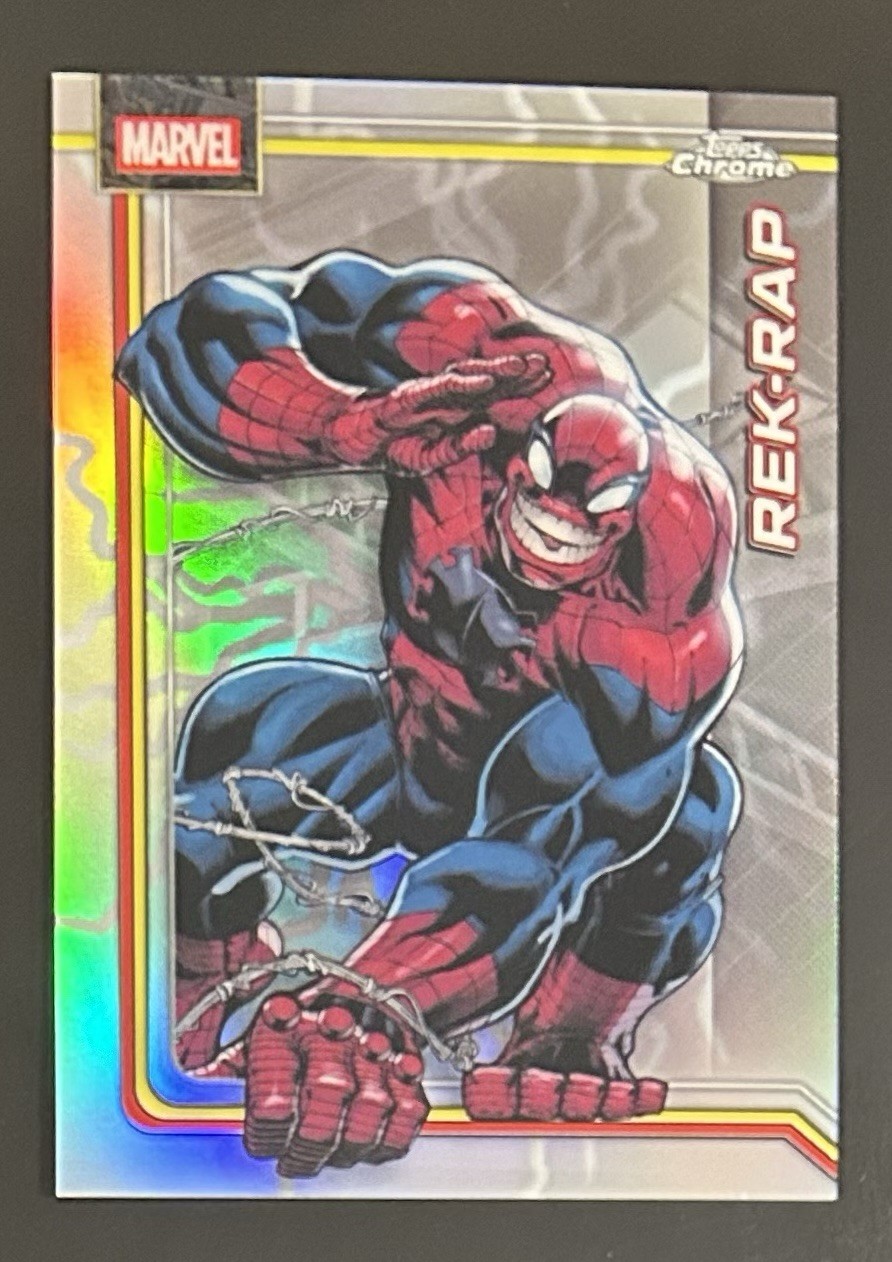 2026 Topps Chrome Marvel Comics Refractor #095 Rek-Rap