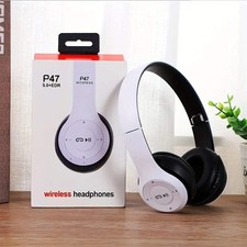 Bluetooth 5.0 Wireless Headphone Foldable HIFI Stereo Bass Earphone Kid Girl Hel