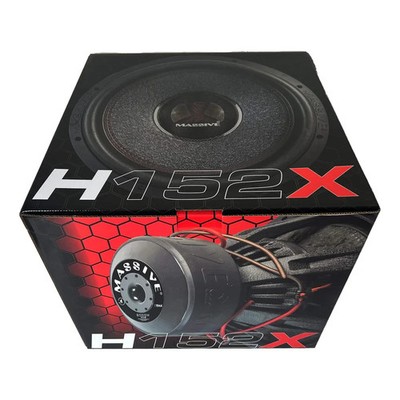 Massive Audio H152X 4000 Watt 15'' Dual 2 Ohm Car Audio MEGA Subwoofer 2000W RMS