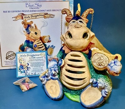 Blue Sky Clayworks Heather Goldminc MISTO DRAGONCCINO 1st Ed Ltd #154 NEW IN BOX