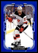 Kurtis MacDermid #243 2025-26 O Pee Chee Blue Border New Jersey Devils