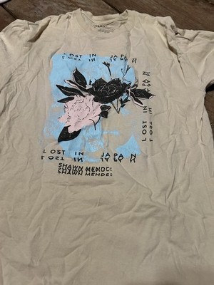 Shawn Mendes Lost in Japan Long Sleeve Top Large, Beige