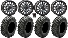System 3 SB-8 Bdlk 15"Wheels Gy +38mm 32"Crawler XR Tires Ranger 1500&Xpedition
