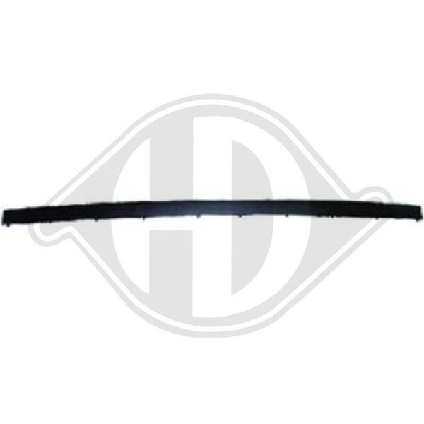 1X Zier /Schutzleiste StoßFäNger Diederichs 1242159 FüR Bmw Mitte Hinten-image
