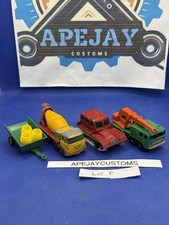 lot of 4  Matchbox lesney , superfast, junkya...