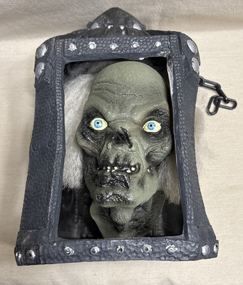 VTG Tales From The Crypt Crypt Keeper Hanging Lantern Chain 13.5  Halloween Deco