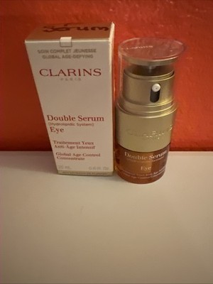 Clarins Double Anti-Aging Serum Eyes 0.6 Oz
