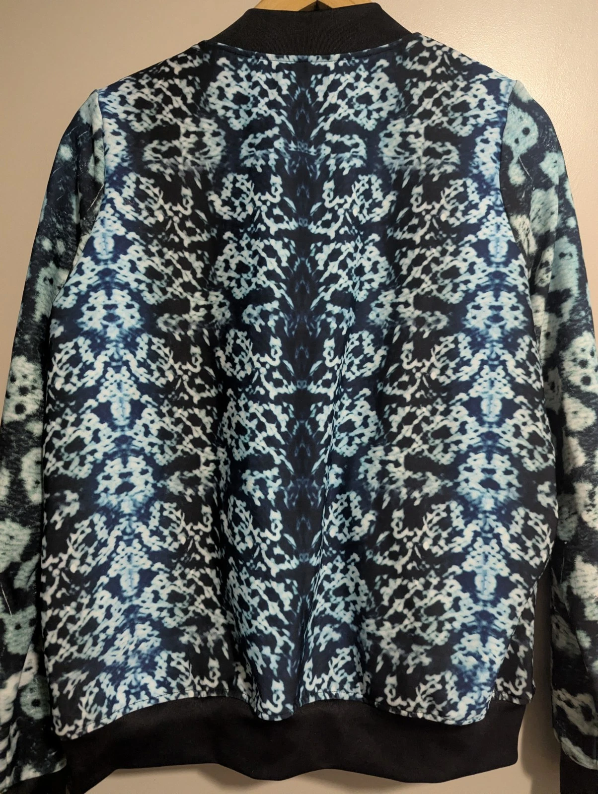 "The Eel Deal" Bomber Jacket | Black Milk Clothing | Size S Small - Rare! image 3