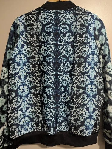 "The Eel Deal" Bomber Jacket | Black Milk Clothing | Size S Small - Rare! image 3