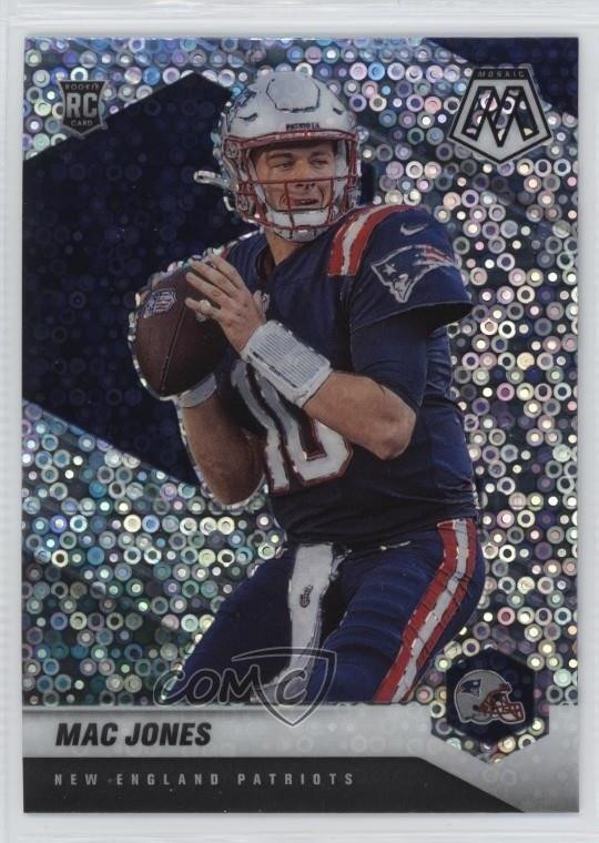 2021 Panini Mosaic Rookie Variations No Huddle Prizm Mac Jones #306-V RC 1i77