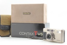 No leak MINT w/ Box Case CONTAX TVS Point  Shoot 35mm Film Camera From JAPAN