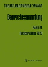Baurechtssammlung | Band 91 | Konrad Gelzer (...