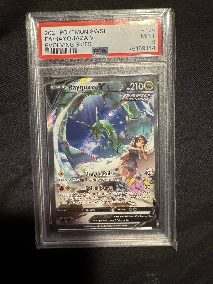 Rayquaza V 194/203 SWSH07: Evolving Skies for sale | eBay