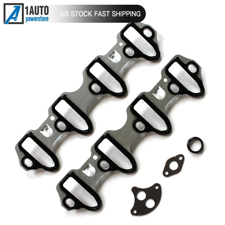 Intake Manifold Gasket For 1999-2015 Chevrolet Express 2500 GMC Savana 3500 4.8L - Image 3 of 4