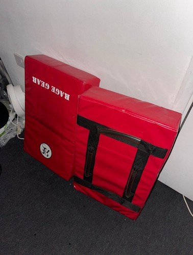 Sac De Frappe Last Punch MMA - 3 Lbs, Toile Rouge Résistante, Pour Kickboxing, Muay Thai Et Boxe