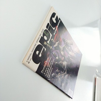 Epic Illustrated #1 Frank Frazetta Cover Stan Lee Silver Surfer NM