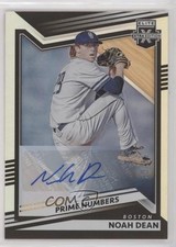 2022 Elite Extra Edition Prime Numbers B Signatures 30/62 Noah Dean Auto nd3