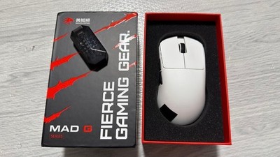 MADLIONS MAD G MAX Gaming Maus Lamzu MAYA X Clone getestet funktioniert in Box