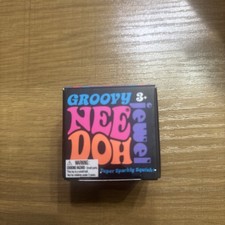 Needoh Squishy Mini Groovy Jewel Pink rare Sparkly Ships Now