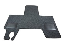 Black Carpet Cab Floor Mats Fiat Ducato Peugeot Boxer 2007-19 Motorhome ca600