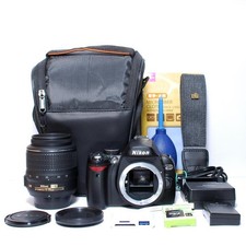 Nikon D60 10.2 MP DSLR Camera 18-55mm Lens Set