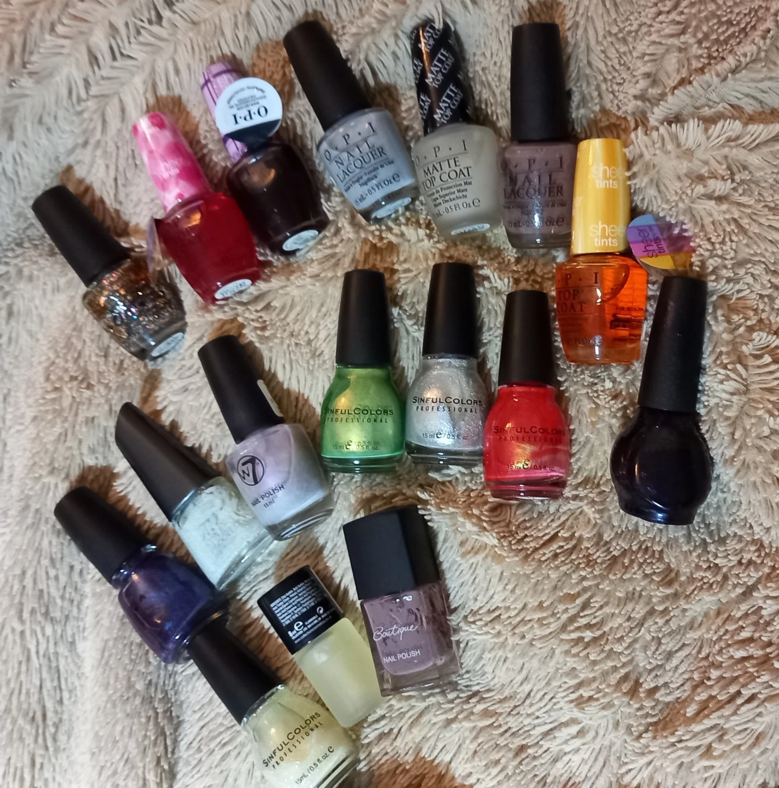 OPI and Assorted Nail Polish Bundle Job Lot Various Colours
Opens in a new window or tab