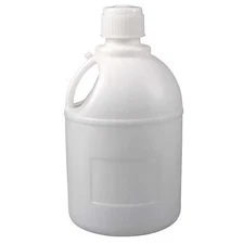 Carboy, 20 L Capacity - Ml, 5 Gal Capacity - Oz, Screw On Closure, Hdpe, Blow