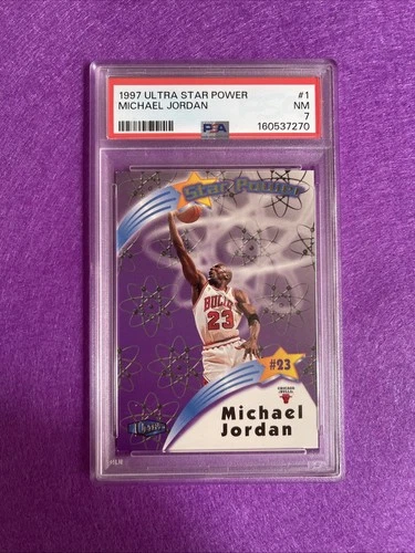 1997 Fleer Jordan PSA 1