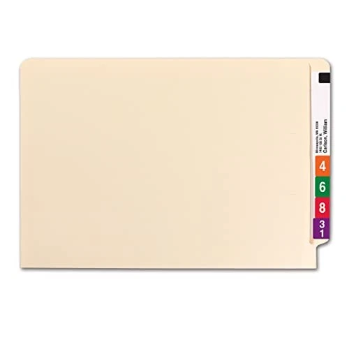 Smead End Tab File Folder Shelf-Master Reinforced Straight-Cut - 27110 - Manila - Image 3 of 4