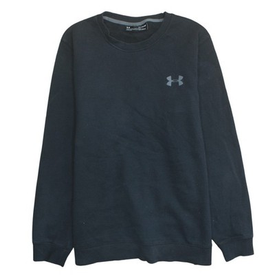 Under Armour Fleece-Sweatshirt Herren schwarz XL Rundhals