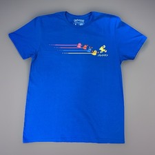 Pac-Man Bandai Namco Entertainment Blue T-shirt L Boxing Gloves Ghosts