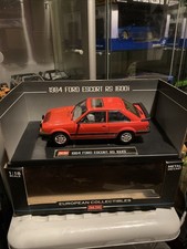 Sun Star 1984 Ford Escort Rs1600i Sunburst Red 4996 1:18 LHD Boxato Ottimo