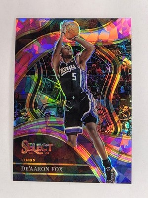 De'Aaron Fox 2023-24 Panini Select Courtside #249 PURPLE ICE /99 Spurs ZG
