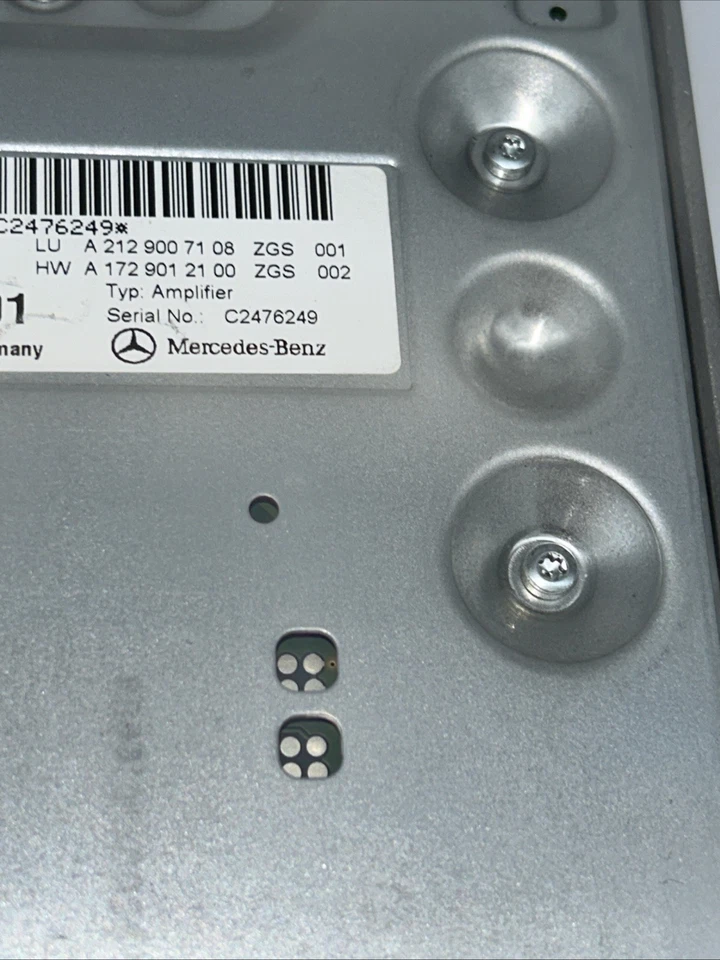 Amplificador Harman Becker 2008-2017 Mercedes-Benz CLS550 C300 E350 GLK350 W212 Foto 3 de 4
