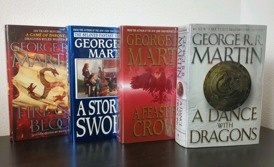 Game of Thrones 1st Edition Print George R.R. Martin Lot Feast for Crows Storm + - Image 2 of 4