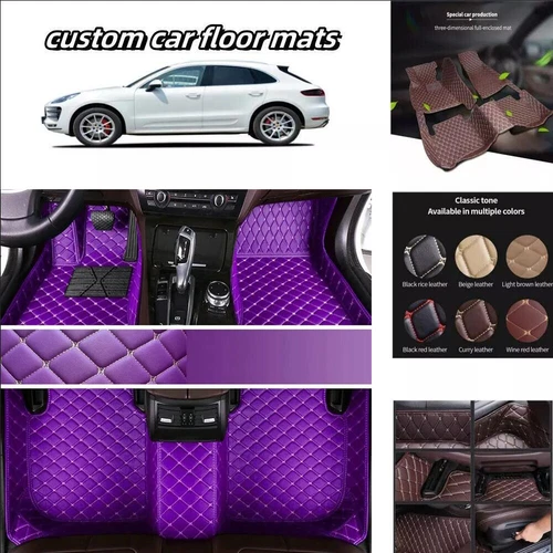 Custom Fit For Infiniti All Models Car Floor Mats Luxury Carpets All Weather Rug - Bild 3 von 76